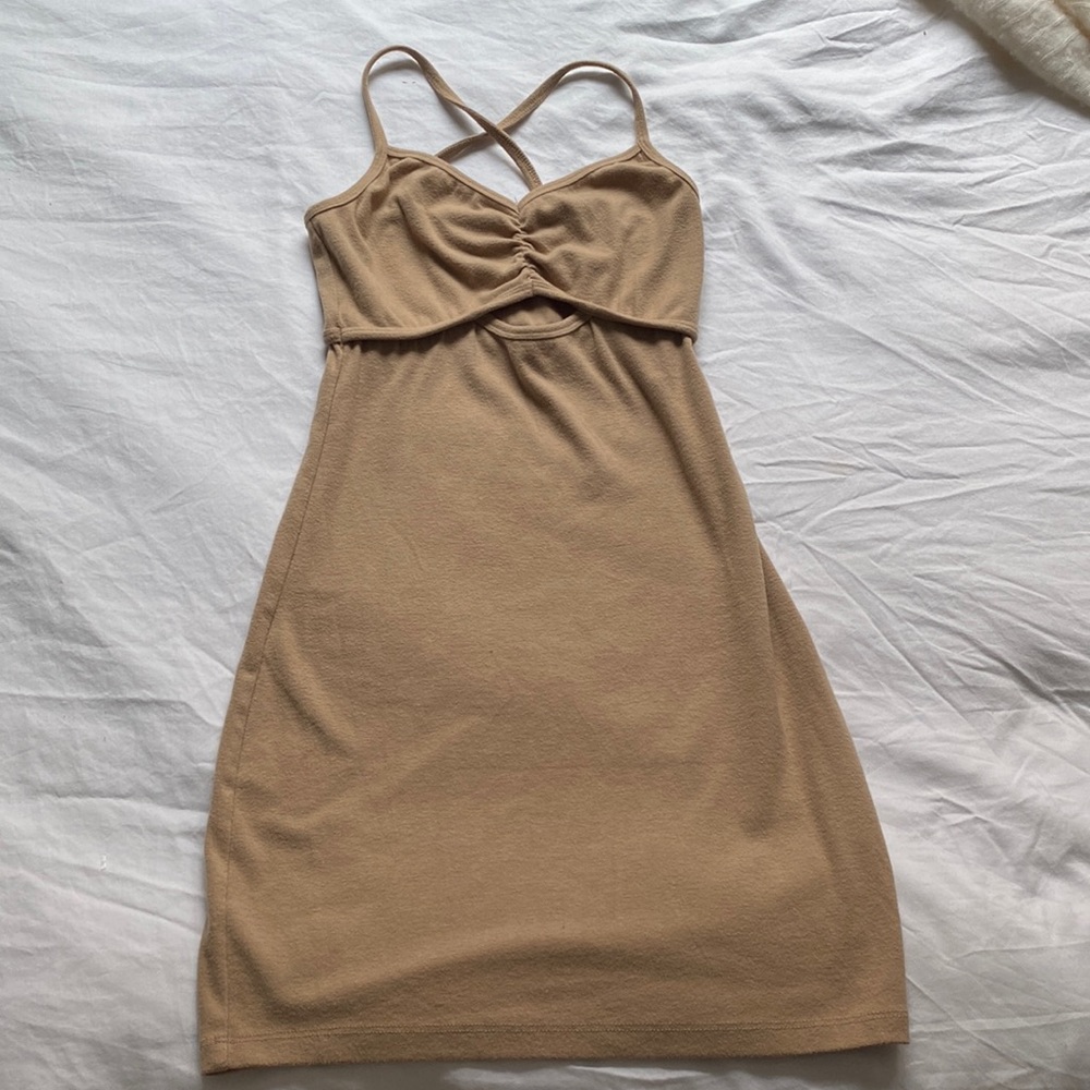 Tan dress